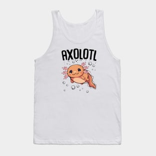 Axolotl Under Water Tank Top